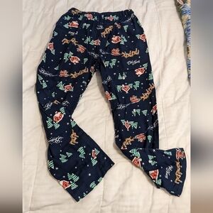 Old Navy match the family Christmas jammies with elastic waist size Medium